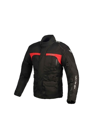 Vexo Adventure 75158 H2O Kışlık Motosiklet Montu Kırmızı - Siyah