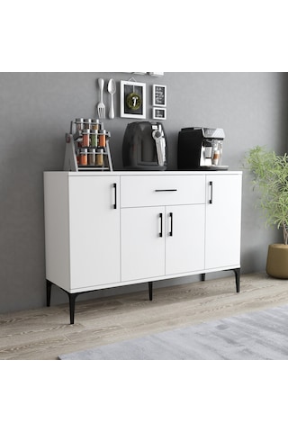 Tanmob Mdl0301 Alt Çok Amaçlı Dolap 4 Kapaklı Çekmeceli Mutfak Do