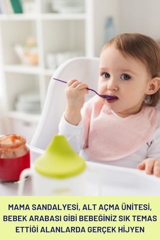 Resteril Doğal Alkolsüz Bebek Dezenfektan Su Bazlı Çocuk Alanı Spreyi 2 x 750 ML