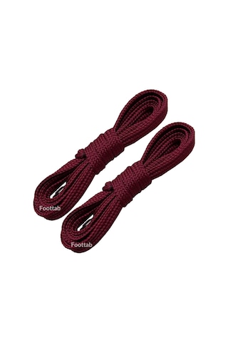 Foottab Renkli Yassı Spor Ayakkabı Bağcığı 120 Cm