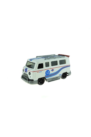 Oyuncak Minibüs Işıklı Sesli Duman Çıkaran Sürtmeli Minibüs Beyaz Beyaz