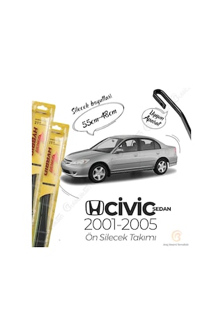Honda Civic Sedan Silecek Takımı 2001-2005 İnwells Hibrit