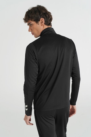 Hummel Tınsel Fermuarlı Sweatshırt 922318-2001 Siyah