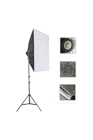 Video Softbox 50 x 70 CM Sabit Sürekli Işık Seti