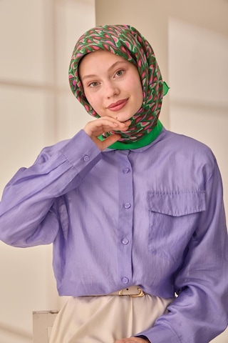 Silk Home Aura Eşarp 140006-22 Yeşil, Acı Kahve, Ekru, Somon, Pembe, Mint
