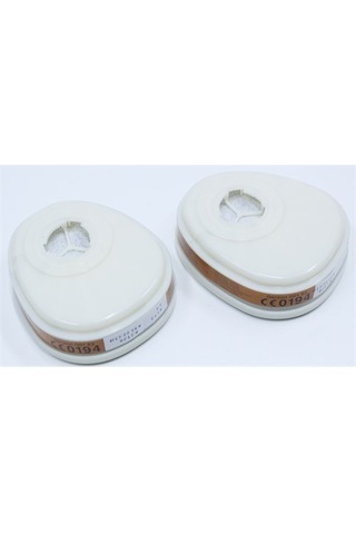 Gerson Yarım Yüz Boya Maskesi Aktif Karbon Filtresi Çift