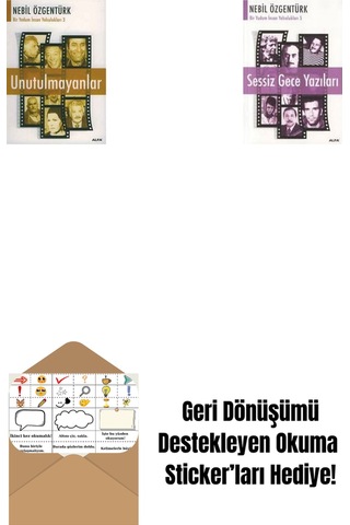 Unutulmayanlar + Sessiz Gece Yazıları + Okuma Sticker'ları