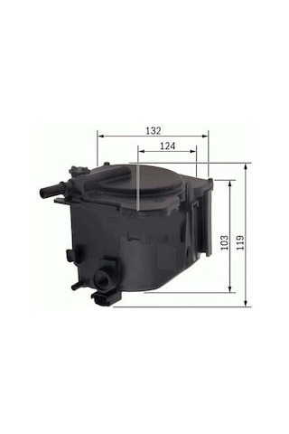 Yakıt Filtresi Partner-206-207-307-308-407-berlıngo-c2-c3-c4-c5-fıesta-focus-c-max-tepee 1.6hdı-228568