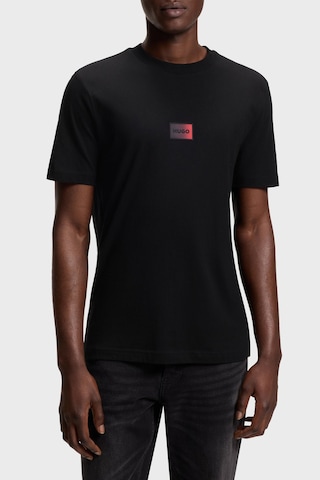 Hugo Erkek T Shirt 50553124 001 Siyah Siyah
