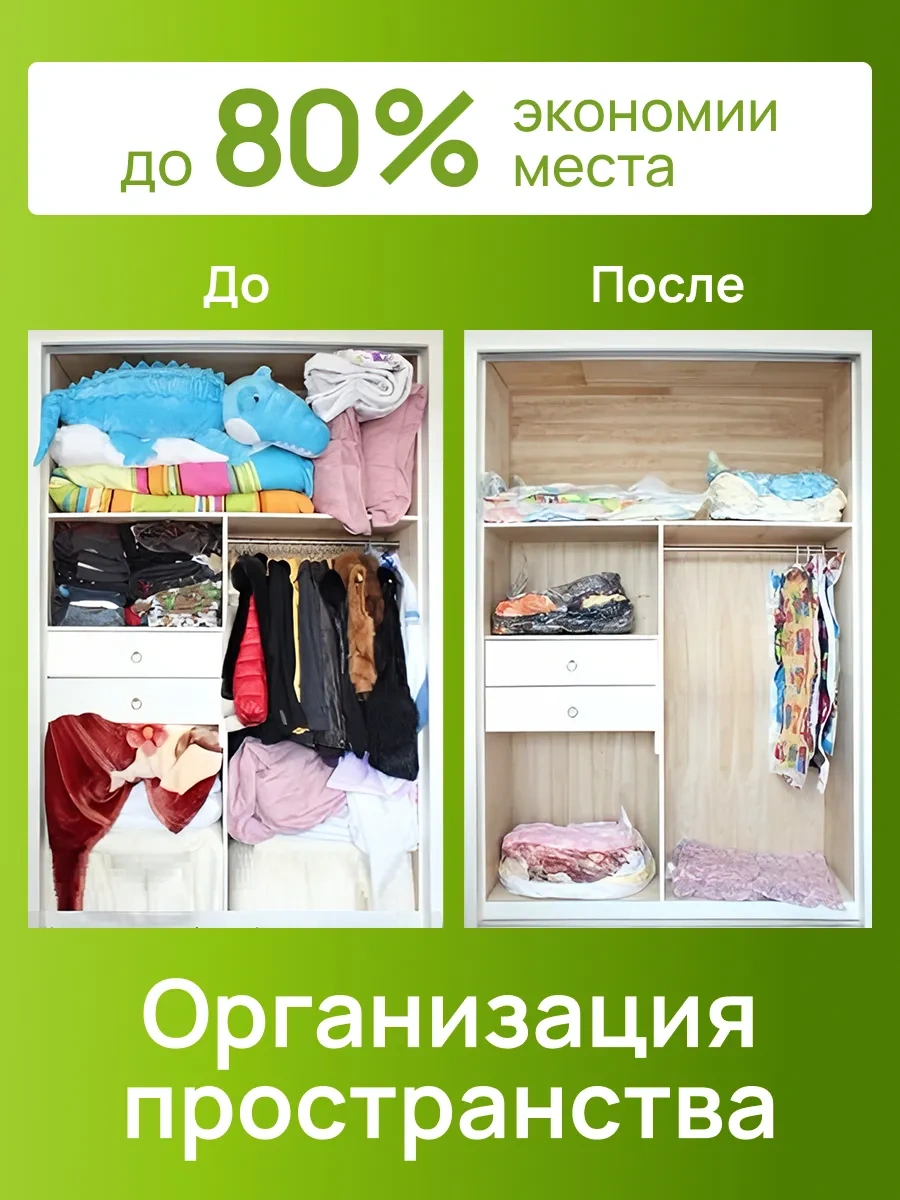 Techhouse Kıyafetler Ve Eşyalar İçin Vakumlu Paketler Seti 5 Adet 459254369