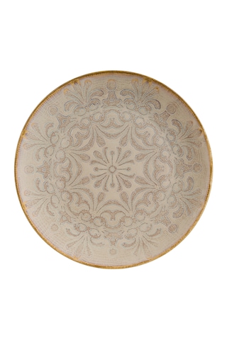 Sand Vintage 18 Parça 6 Kişilik Porselen Yemek Seti Kahverengi