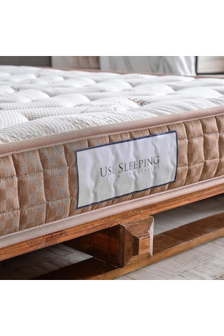 Us.Sleeping Us. Sleeping Full Ortopedik Bamboo Sleep Yatak 160 X 200