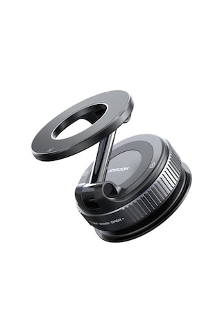 Magsafe Car Mount, Vacuum Car Phone Mount With Strong Magnet, 360 Metal Strut Suction Cup Phone Mount For Apple iPhone Uyumlu 17 Pro Max/16 15 14 13 12 Series& Android Magsafe Case, Black Siyah Standart