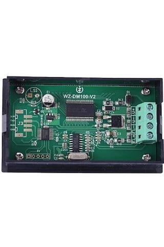 WZ-DM100 100V 100A Voltmetre Ampermetre - 75mV Şönt Direnç