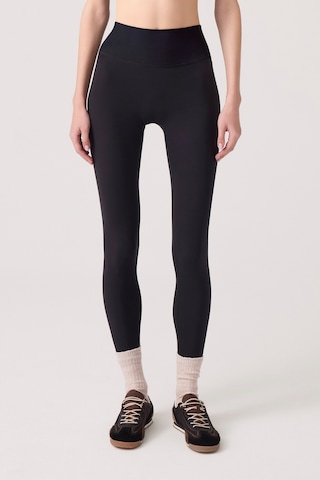 Los Ojos X Ece Siyah Yüksek Bel Spor Tayt Mono Leggings Siyah