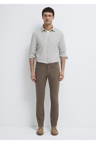 Mavi - Jake Kahverengi Gabardin Pantolon 00422a2788 Kahverengi
