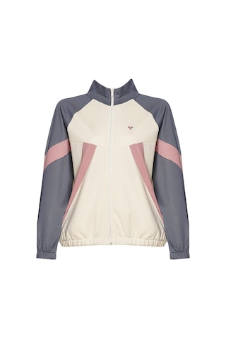 Hummel Harlow Zip Jacket Bej Kadın Fermuarlı Ceket Bej