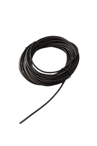 Gerçek Deri Yuvarlak Deri Sırım 20 Metre Kahve 5 Mm