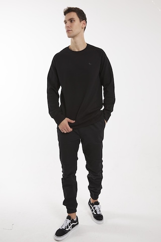 The Crow Brand Siyah O-yaka Sweatshırt Siyah