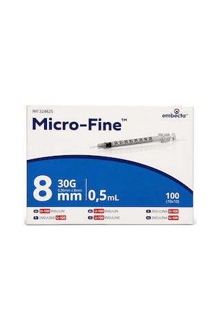 Becton Dickinson Bd Micro-fine Plus 0.5 ml - 100 Adt - 1 Kutu