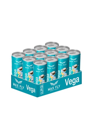 Max Fly Vega Enerji İçeceği 250 Ml 12 Adet