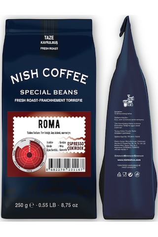 Nish Kahve Espresso Roma Kahve 2 x 250 G