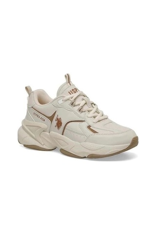 U.s. Polo Assn. İsabella Unisex Spor Ayakkabı Ckr00999 Bej
