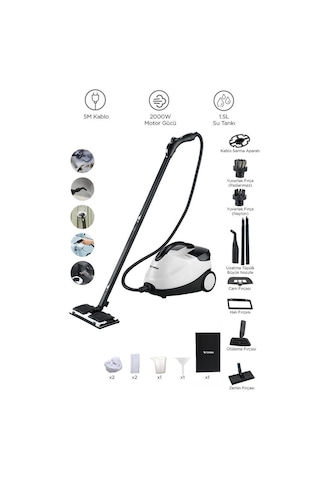 Torima Jjb-747 Koltuk Ve Halı Yıkama Makinesi + Cb-08c Çok Fonksiyonlu Buharlı Temizleyici