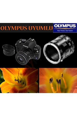 Raypro Manuel Makro Extension Uzatma Tüpü Seti Olympus Uyumlu