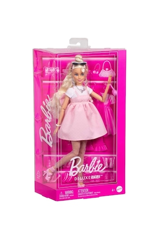 Barbie Deluxe Style Bebekler Sarı Saçlı Hyv27