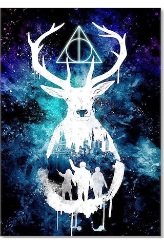 Cakasepetim Eski Harry Potter Karekter Figürü Görseli Ahşap Mdf Tablo