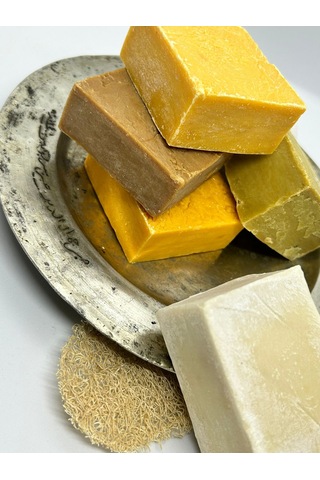 Atlas.Co By Adalinda Ardıç Katranı + Bıttım + Defne + Kükürt + Zeytinyağı Yöresel Sabun Seti 4 x 120 G