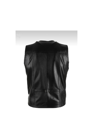 New Zaya Leather Erkek Hakiki Deri Yelek (554252292)