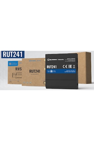 Teltonika RUT241 4G Lte 2.4 GHz 70 Mbps Router