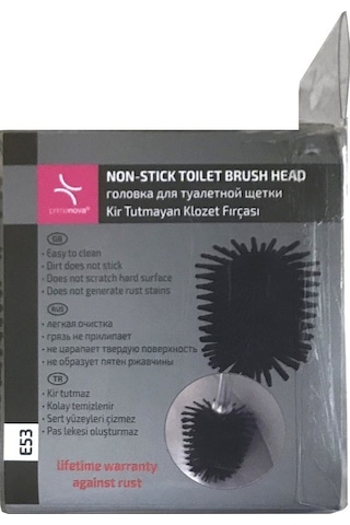 Primanova Yedek Silikon Wc Fırça. Çap85 Mm. Siyah. 505159