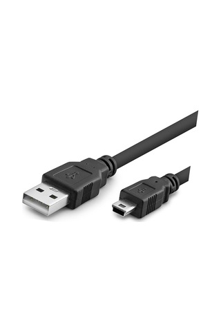 Usb Mini V3/5pin To Usb Kablo 50 Cm - Siyah Hdx7524 Evimdeyokyok