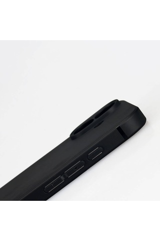Apple Uyumlu iPhone 16 Plus Kılıf Zore İmax Silikon Siyah