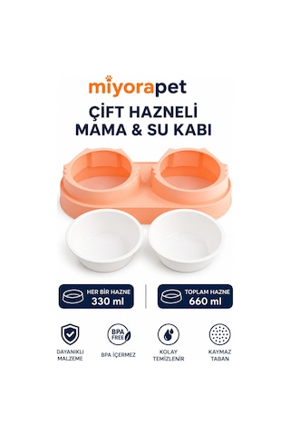 Mad-002 İkili Mama Su Kabı