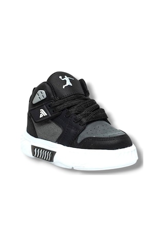 Alessio 537-26 Cilt Anatomik Filet Çocuk Sneaker Siyah Füme 31-35 Siyah
