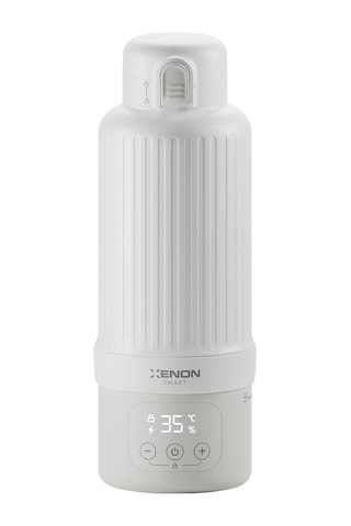 Xenon Smart Taşınabilir Su Isıtıcı Modüler Bataryalı, 500 Ml, Paslanmaz Çelik, Sıcaklık Ayarlı, Mama Ve Süt Isıtıcı X1004