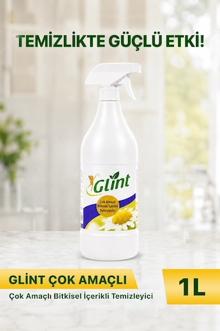 Glint Çok Amaçlı Bitkisel İçerikli Temizleyici Yağ Çözücü Ve Kireç Sökücü Tekli