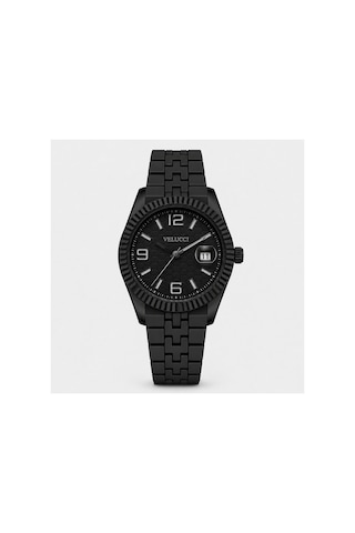 Velucci Panter Polikarbon Kordon Unisex Kol Saati Siyah Kadran Takvimli Analog Velucci Panter Polikarbon Kordon Unisex Kol Saati Siyah Kadran Takvimli Analog