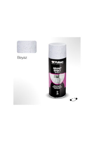 Polisan Granit Efekt Sprey 400 ML - Beyaz