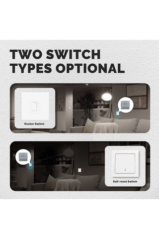 Konesam Zm-104b-m Tuya Zigbee Akıllı Ev Anahtarı Modülü, 2 Yollu, Uygulama İle Uzaktan Kontrol Ve Zamanlama Fonksiyonu, 90-250v