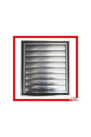 Banyo Havalandırma Alüminyum Parlak Krom Menfez