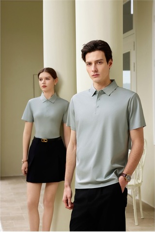 New Performance Premium Polo T-shirt %65,1 Pamuk %34,9 Polyester Yeşil