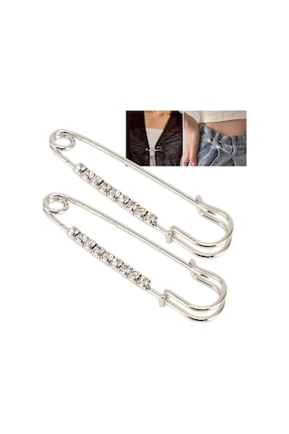 Mufunye 10 Adet Demir Rhinestone Broş: Gömlek, Elbise, Kazak, Şal Ve Şapka İçin Güvenli İğne, Stili Artırıcı Dekoratif Aksesuar Çok Renkli