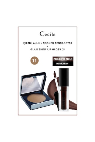 Cecile Işıltılı Yanaklar Ve Parlak Çekici Dudaklar Serisi 11-05