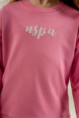 U.S. Polo Assn. Kız Çocuk Baskılı Mor Uzun Kol Eşofman Takımı Us2731-c-v3 Us2731-c-v3