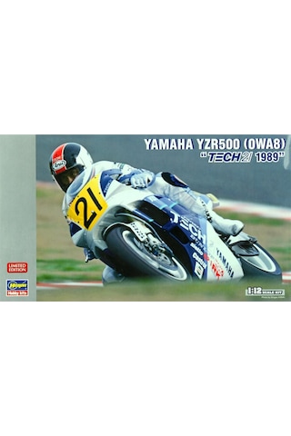 Hasegawa 21708 1/12 Ölçek, Yamaha Yzr500 1989 Limited Edition Motosiklet Plastik Model Kiti
